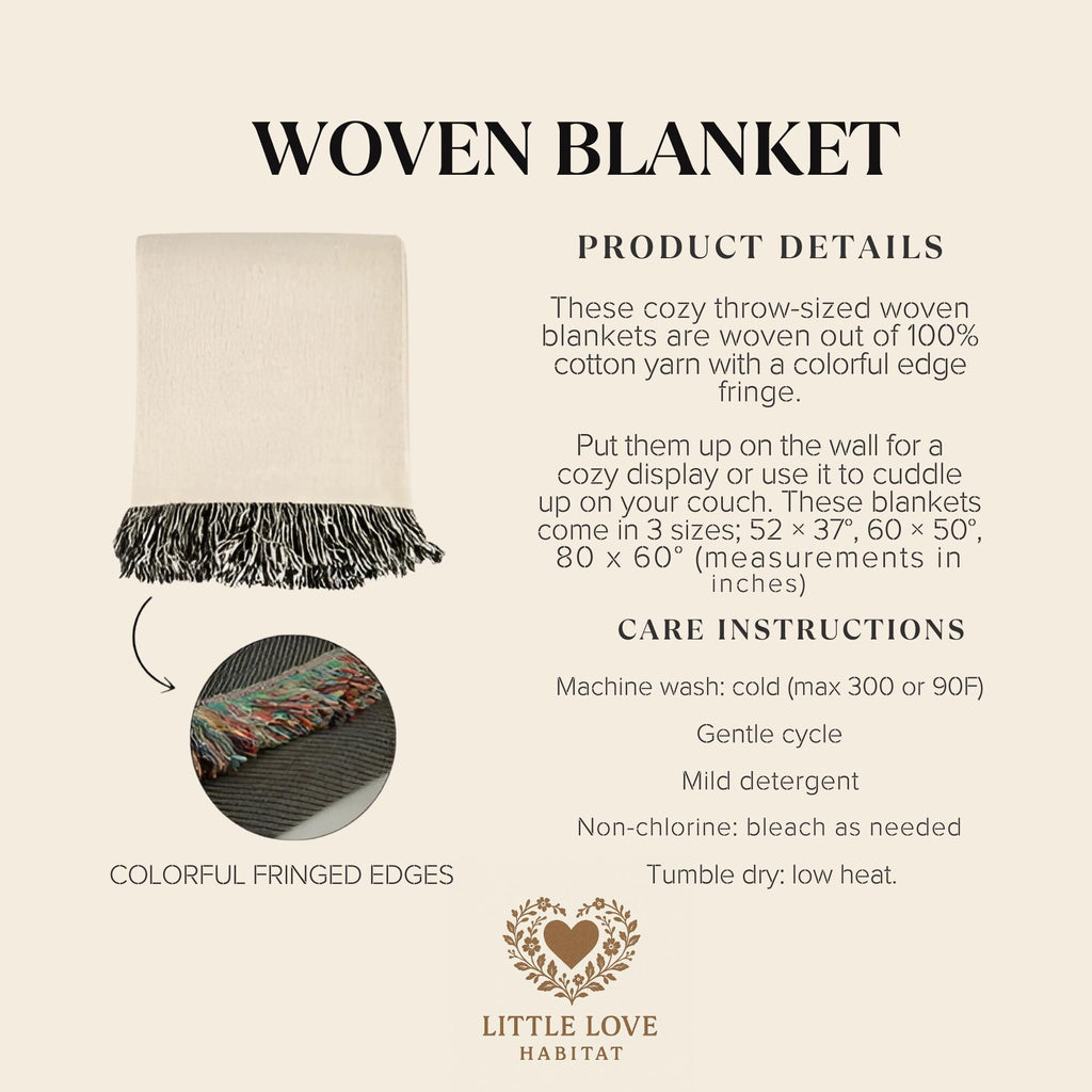 Personalized Desert Cactus Baby Blanket: Boho Western Nursery Decor