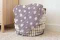 Personalized Baby Girl Minky Blanket: Custom Floral Daisy Print