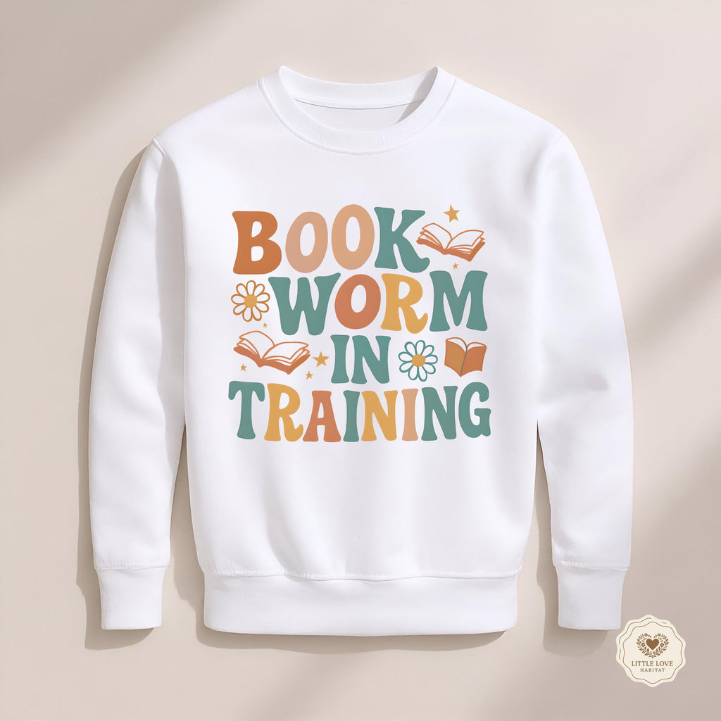 Bookworm In Training Bodysuit | Cute Baby Reading Baby Gift |