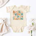 Bookworm In Training Bodysuit | Cute Baby Reading Baby Gift |